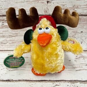 DAN DEE Vintage Animated Dancing Christmas Chicken